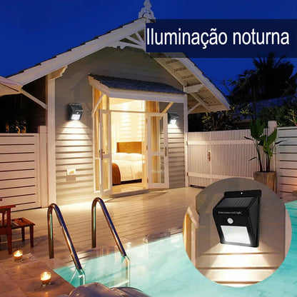 Luz Solar de Sensor PIR de 20 LEDs - Impor MA