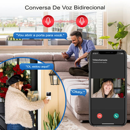 Campainha com Vídeo Inteligente - Import MA