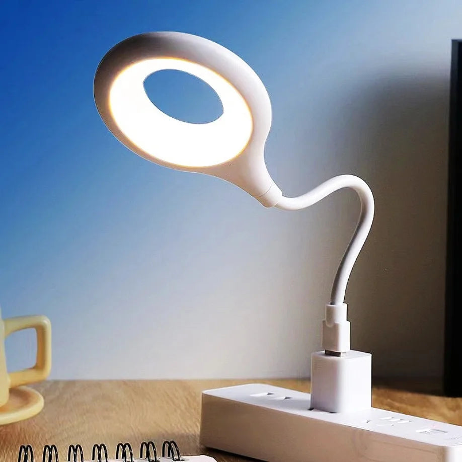 Lâmpada de Mesa USB com Iluminação Ajustável - Import MA