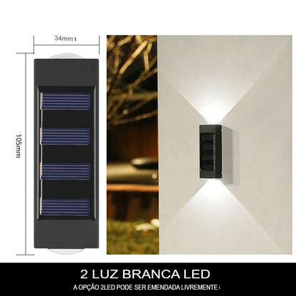 Lâmpada LED com Energia Solar de Embutir - Import MA