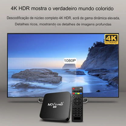 Smart TV Box MXQ-PRO 4K - Import MA