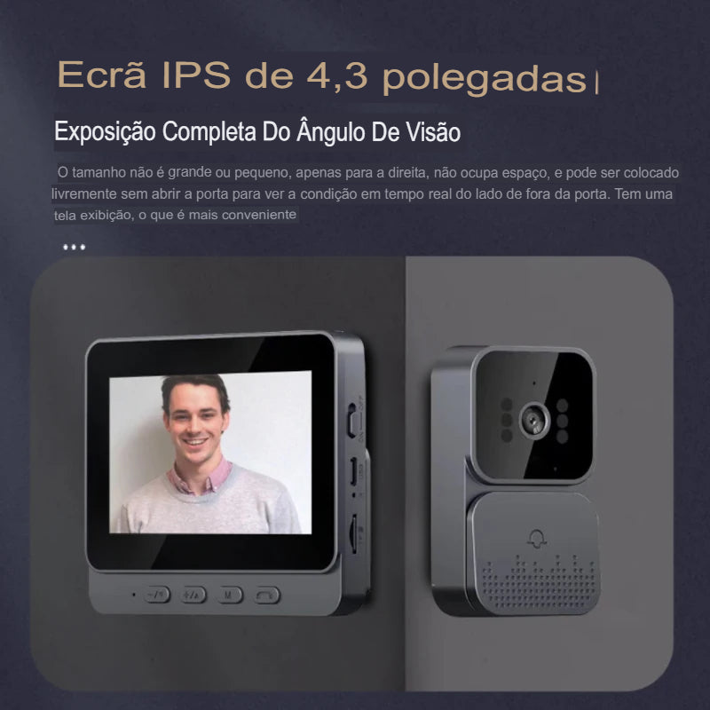 Interfone de Vídeo com Visão Noturna - Import MA